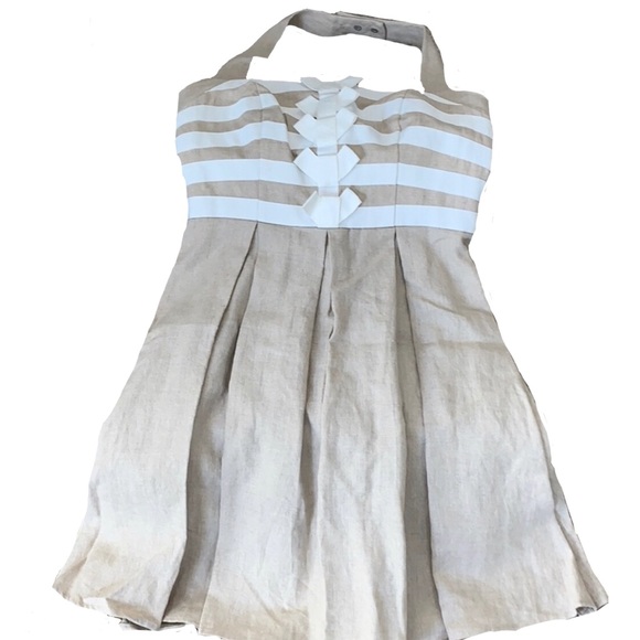 Jessica Simpson | Linen Hater Sundress Size 6P - Picture 2 of 7